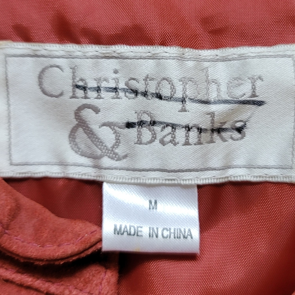 Vintage Leather Button Down Blazer - image 6